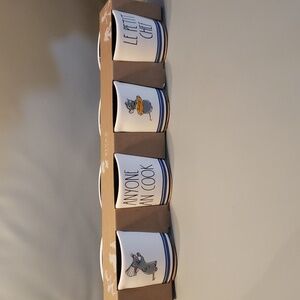 Pixar Ratatouille Ceramic Ramekin Set NWT
